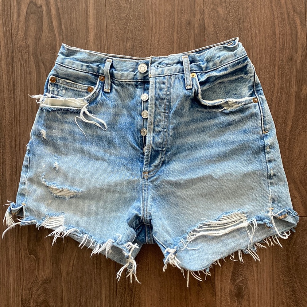 Agolde Dee ultra high rise short